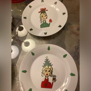 Christmas Dessert Plates 4